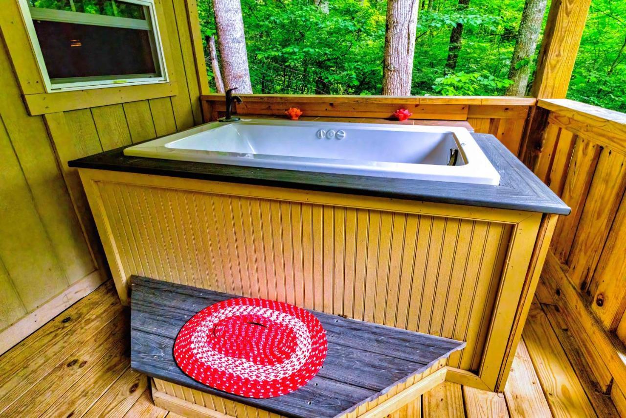 Panther Creek Cabins Cherokee Extérieur photo