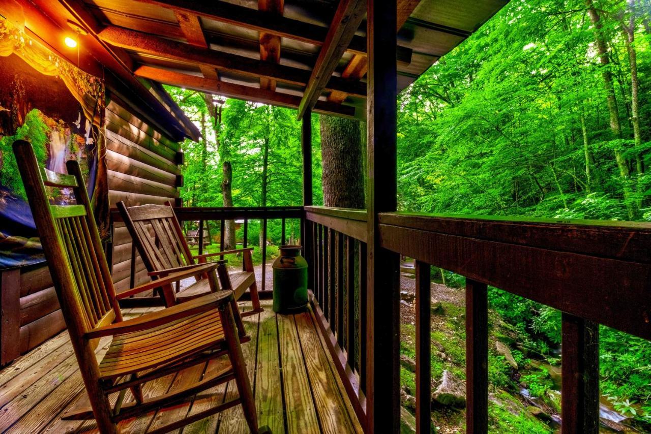 Panther Creek Cabins Cherokee Extérieur photo