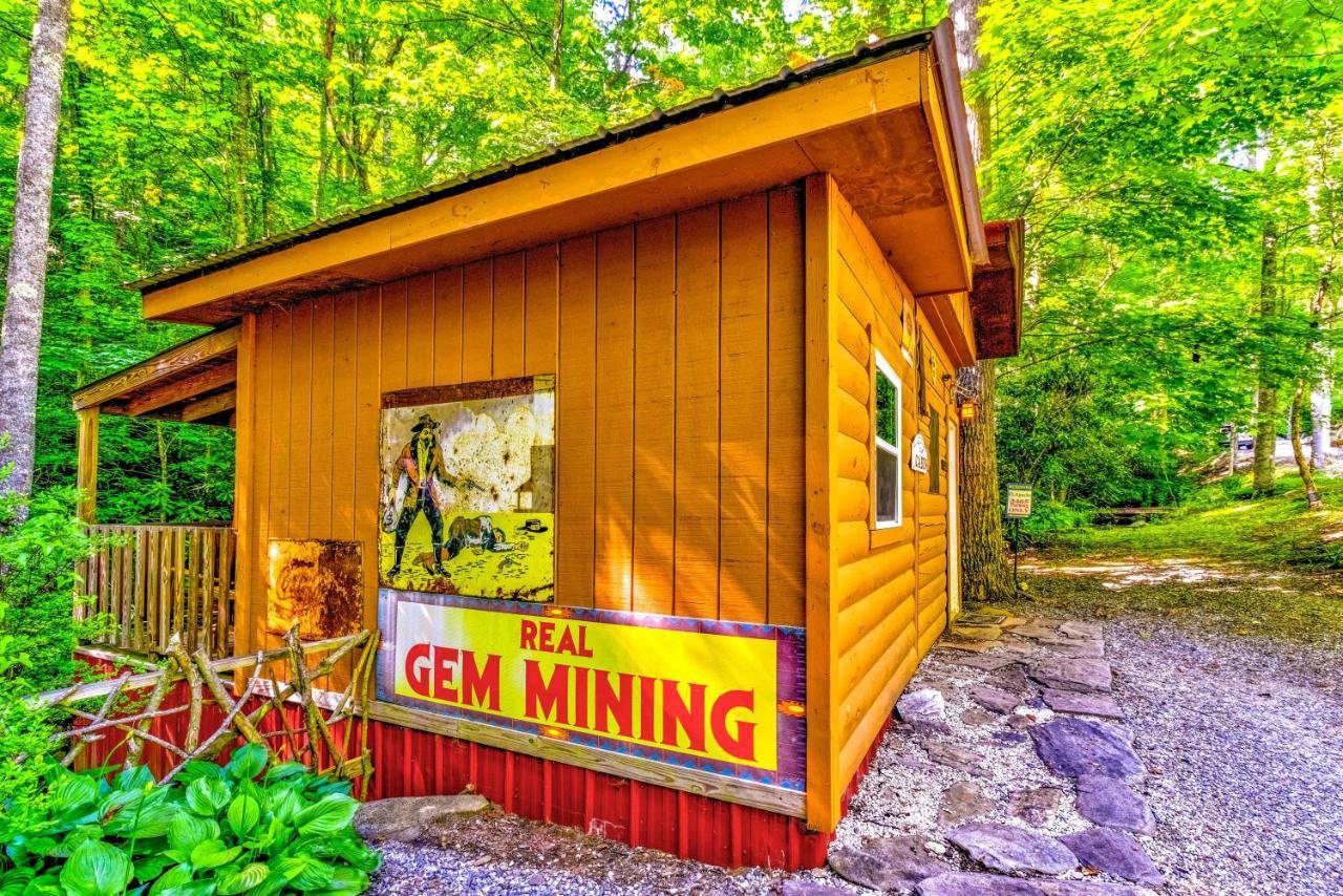 Panther Creek Cabins Cherokee Extérieur photo