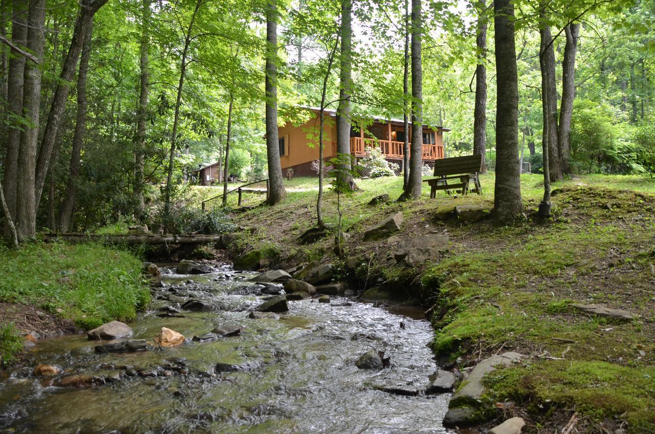 Panther Creek Cabins Cherokee Extérieur photo